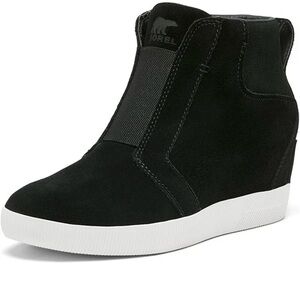 Sorel Women's Black Wedge Boots